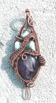 amethist cabochon