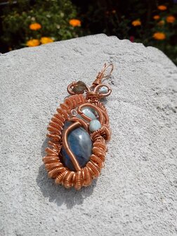 labradoriet met larimar